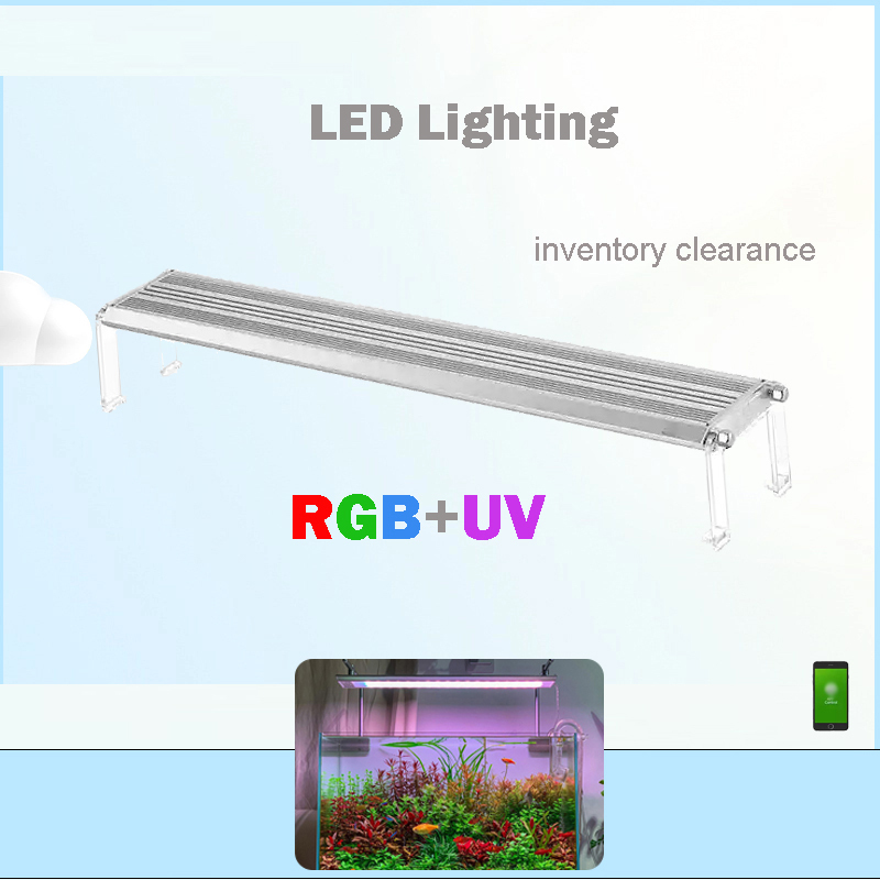 Aquarium Fish Sale - Lampu LED 60cm 80cm 90cm RGB