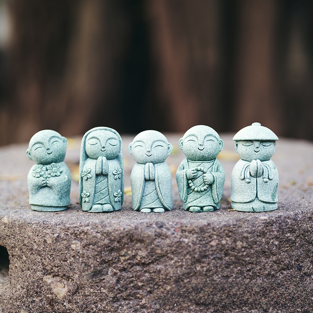 Aquarium Fish Japan - Patung Buddha Jepang Ornamen Miniatur Patung