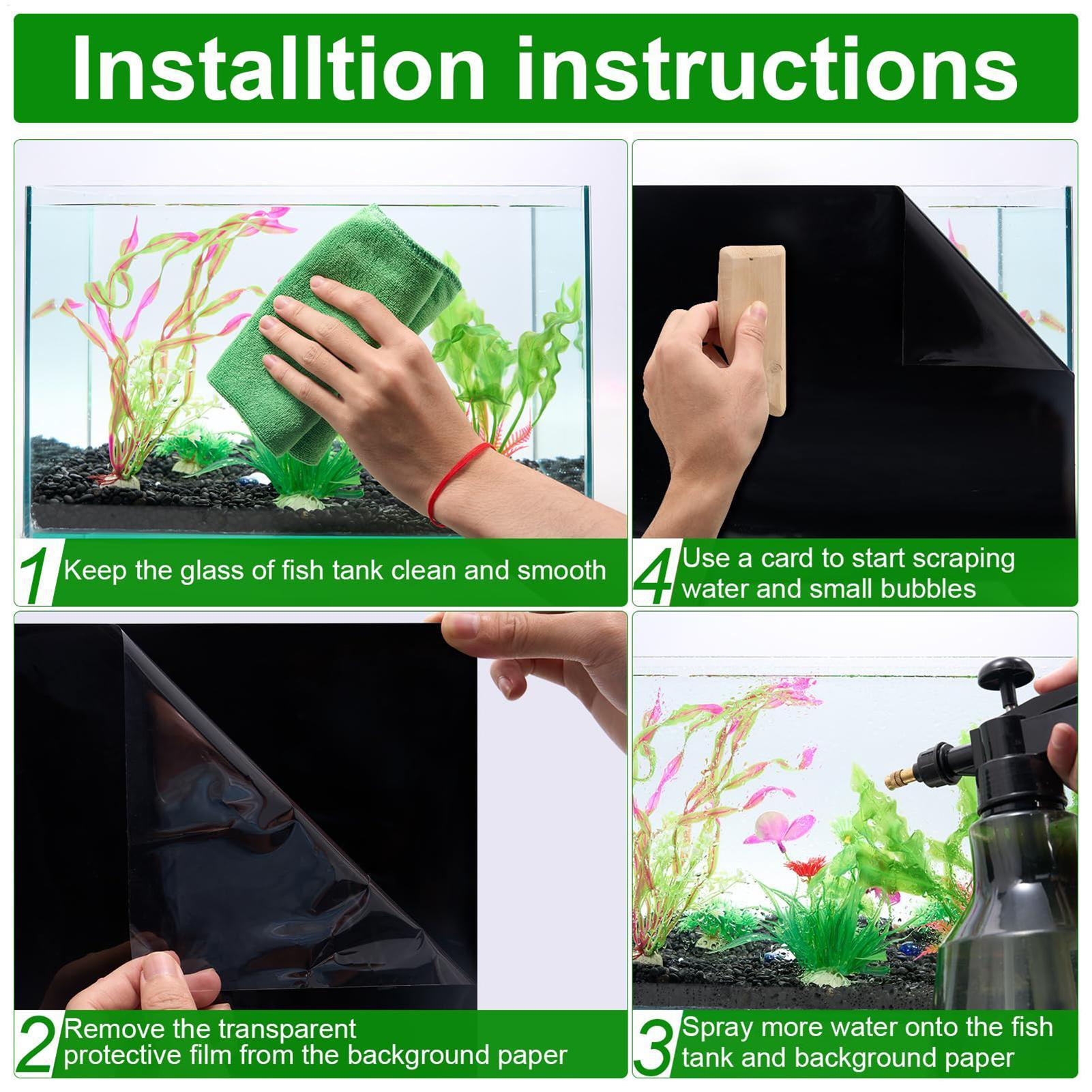 Latar Belakang Akuarium Statis - Aquarium Fish Poster ulasan dan harga