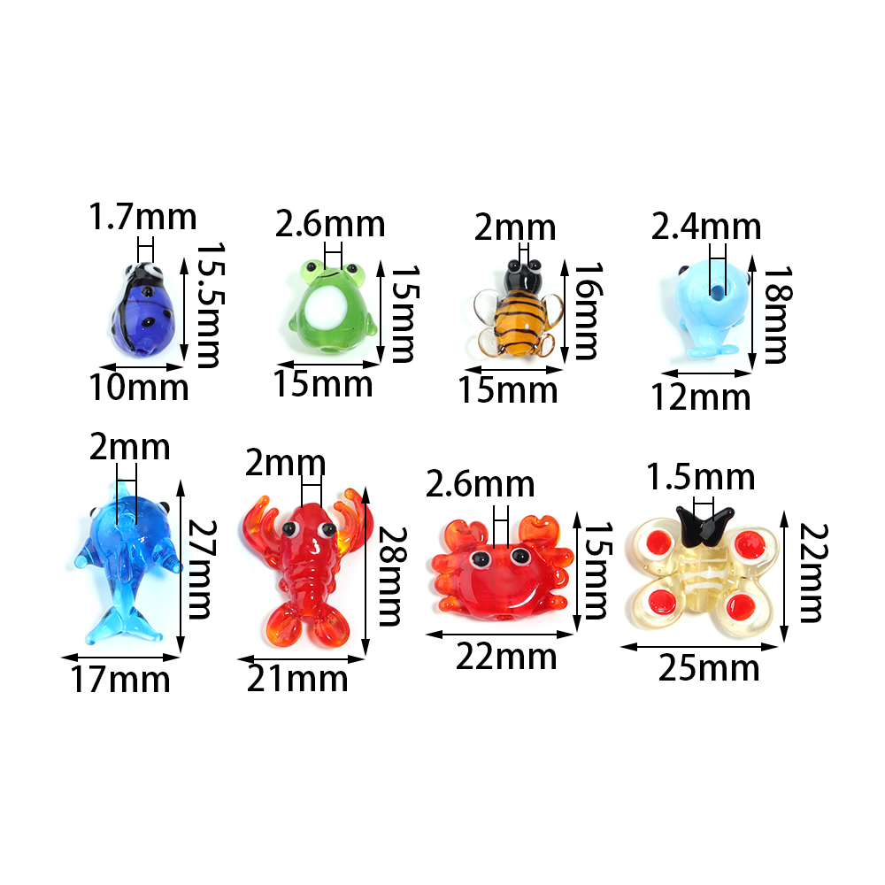 2 buah liontin kaca dekorasi a - Aquarium Fish Marine ulasan dan harga