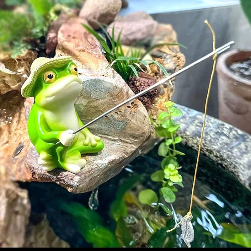 Patung Katak Hias Taman Luar R - Aquarium Fish To Buy ulasan dan harga