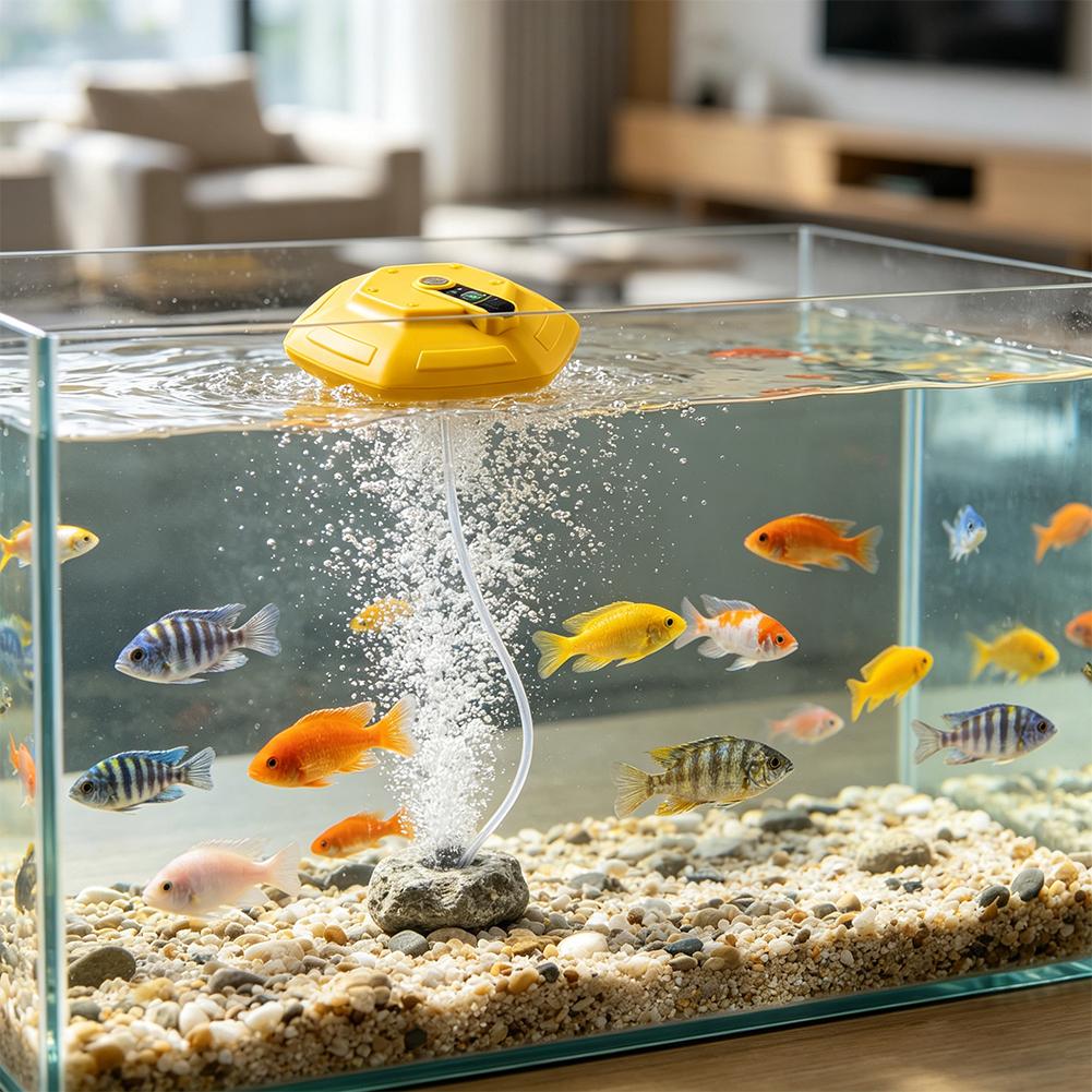 Pompa Oksigen Akuarium Nirkabe - Aquarium Fish To Buy ulasan dan harga