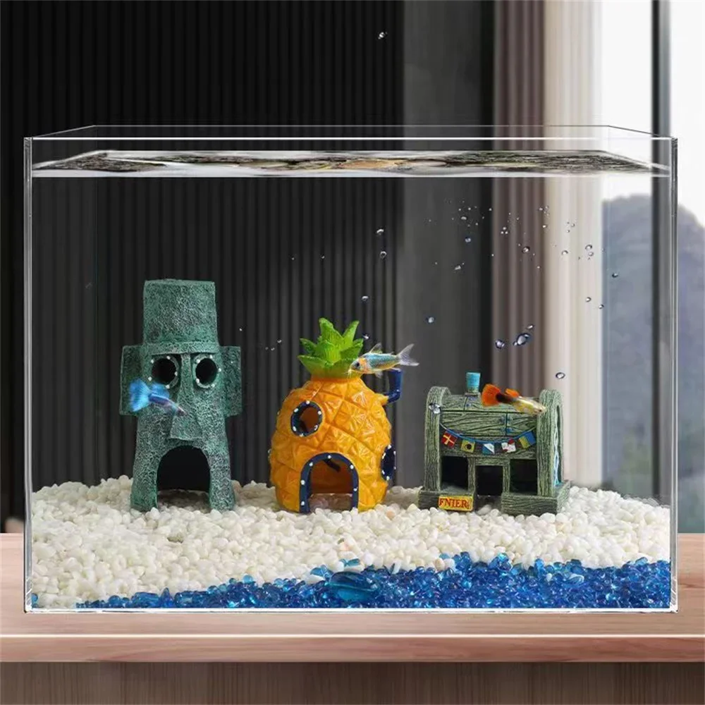 3pcs Dekorasi Akuarium Karakte - Aquarium Fish Japan ulasan dan harga