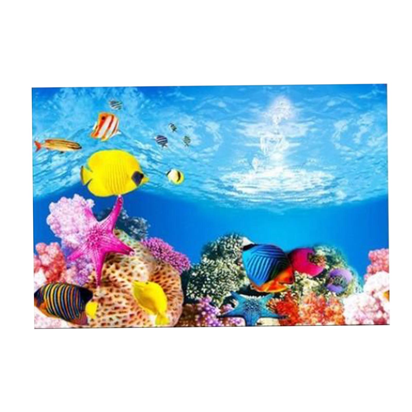Poster Latar Belakang Akuarium - Aquarium Fish Poster ulasan dan harga