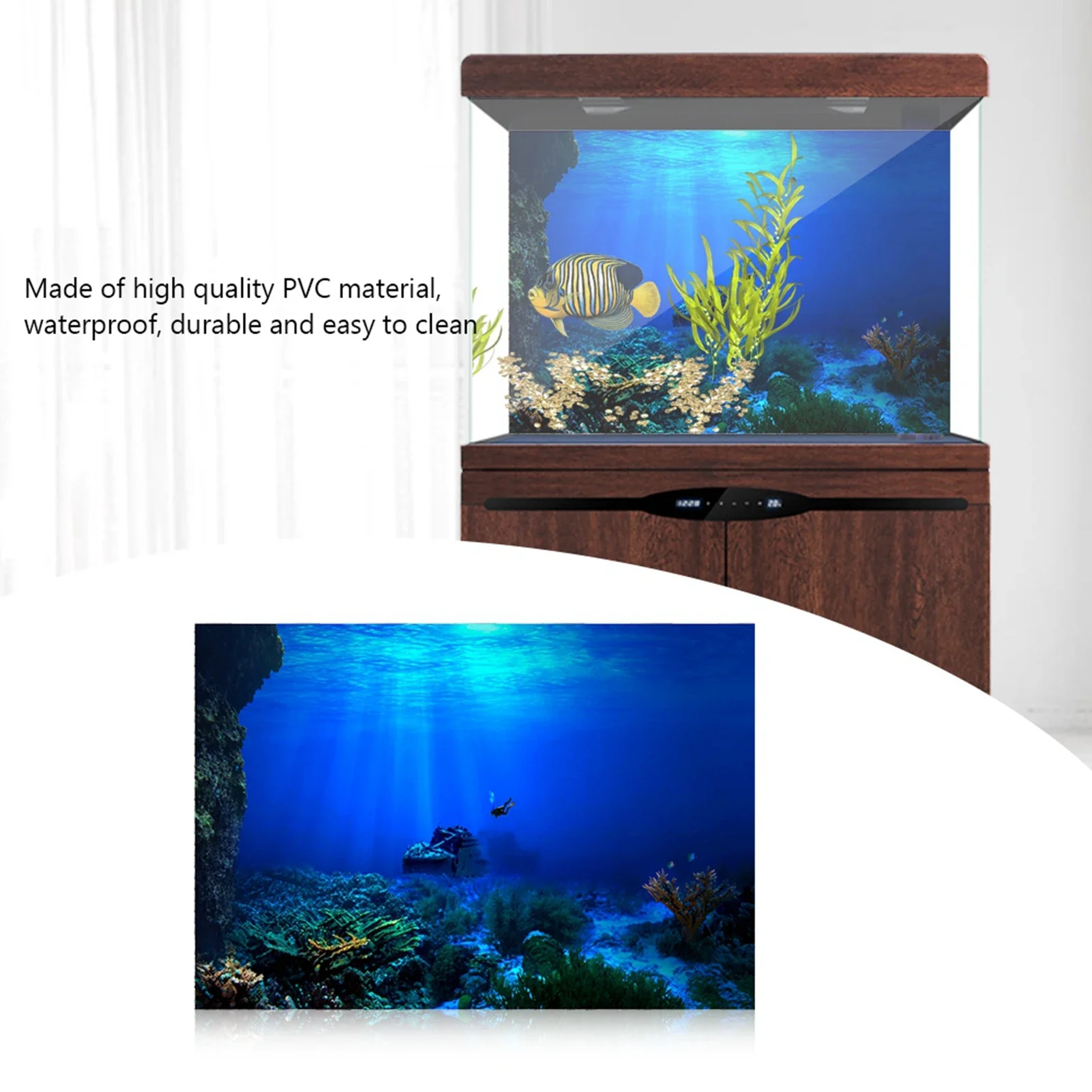 Hutan hujan akuarium Poster la - Fish In Aquarium Picture ulasan dan harga
