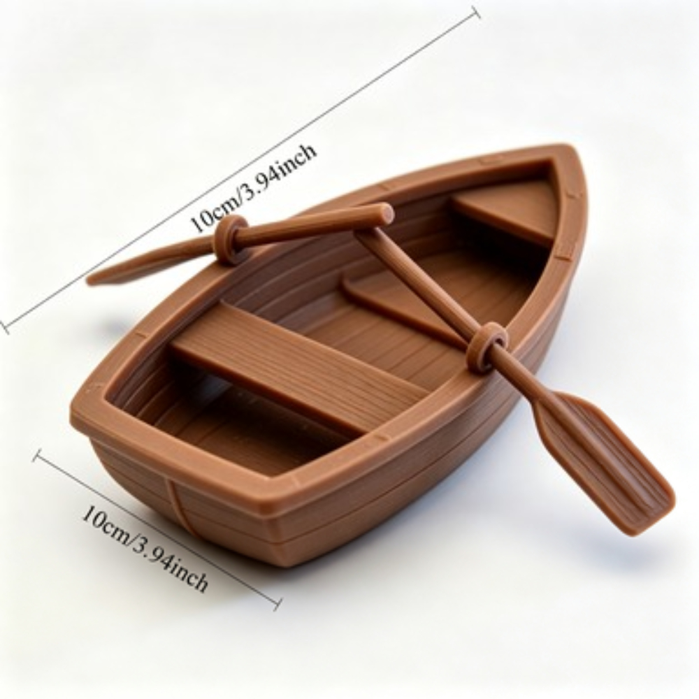 Perahu Kayu Mini Double Oar De - Aquarium Fish To Buy ulasan dan harga