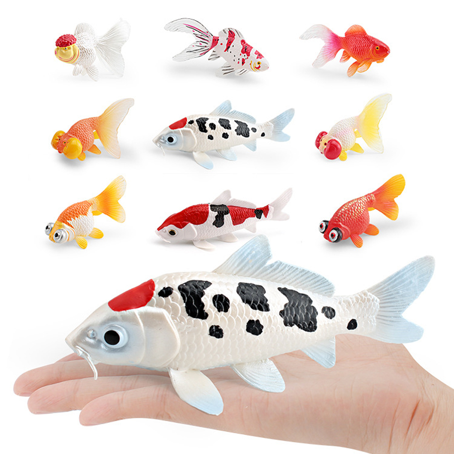 Ikan Mas Plastik Berwarna-warn - Fish In Aquarium Picture ulasan dan harga