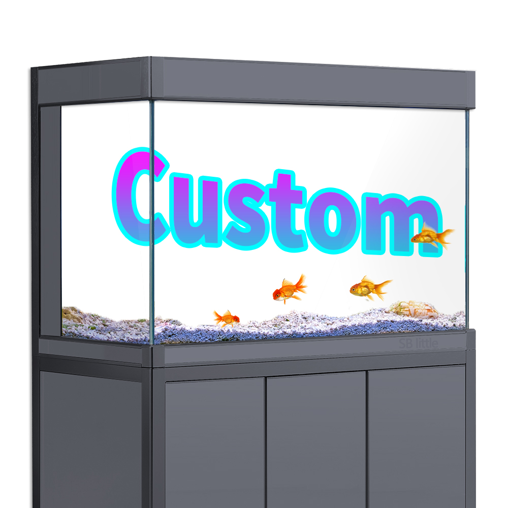 Poster PVC Dekorasi Latar Bela - Aquarium Fish Poster ulasan dan harga