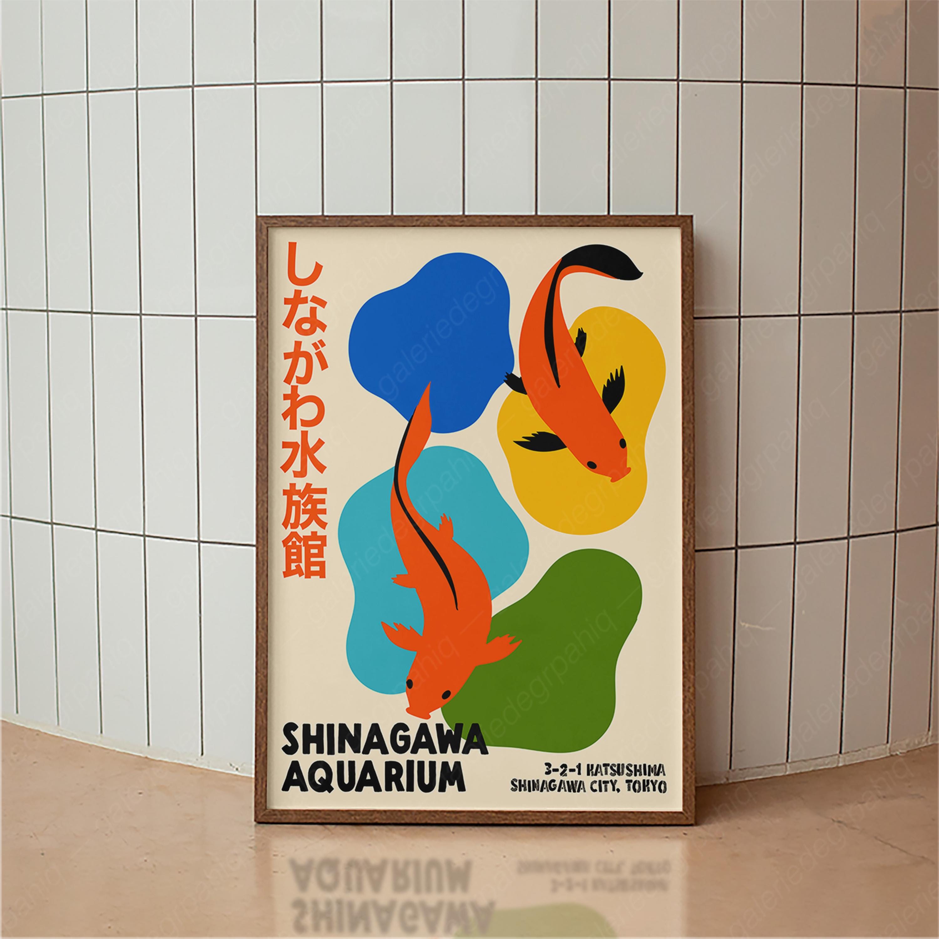 Poster Ikan Koi Akuarium Jepan - Aquarium Fish Japan ulasan dan harga