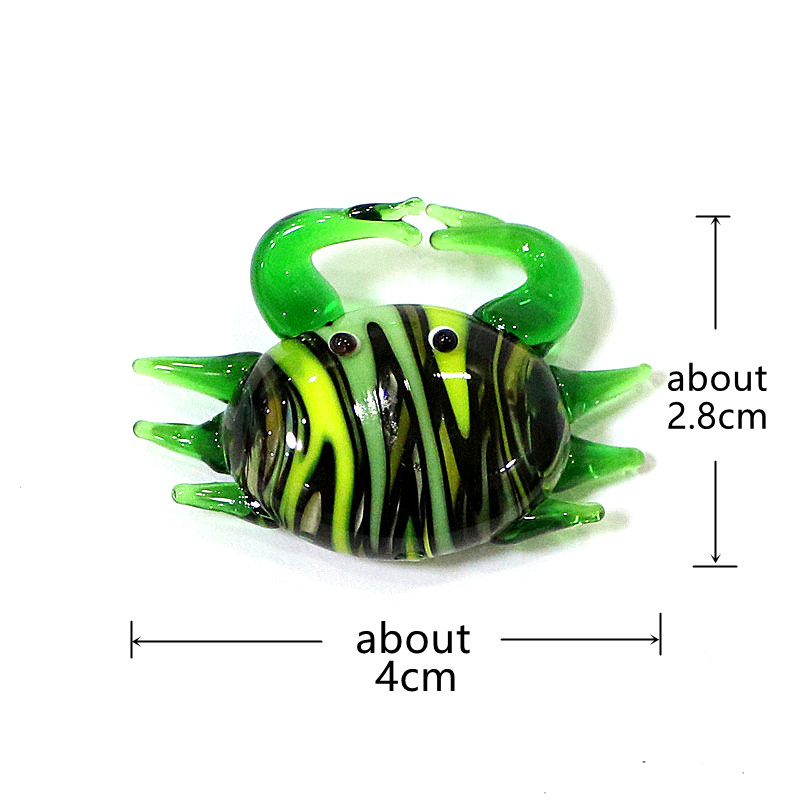 Figurin Kepiting Kaca Mini Luc - Aquarium Fish Japan ulasan dan harga