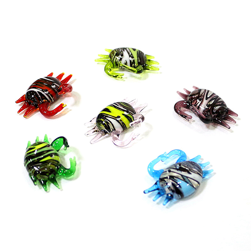 Figurin Kepiting Kaca Mini Luc - Aquarium Fish Japan ulasan dan harga
