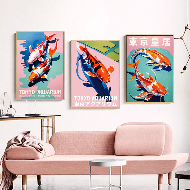 Poster Ikan Estetika Jepang Ak - Aquarium Fish Japan ulasan dan harga
