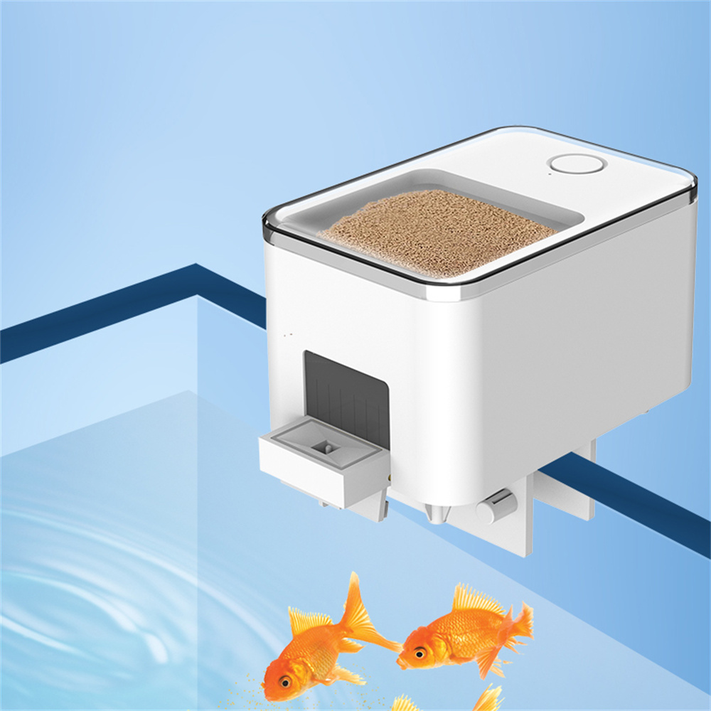 Pengumpan Otomatis Pintar WiFi - Aquarium Fish Big ulasan dan harga