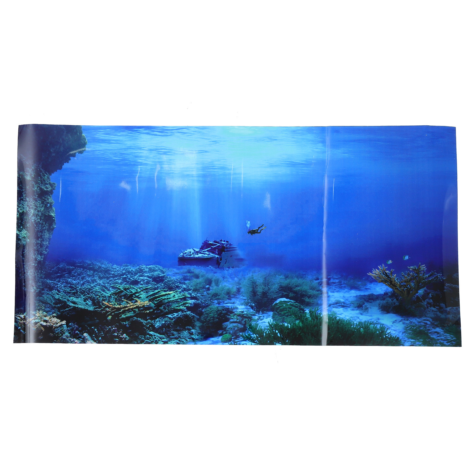 Stiker Latar Belakang Wallpape - Fish In Aquarium Picture ulasan dan harga