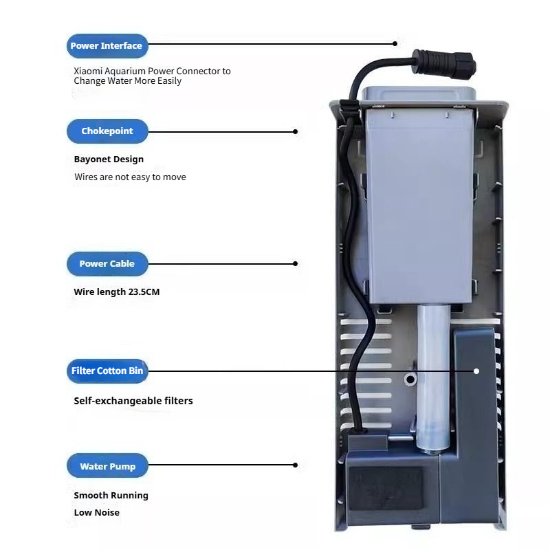 Pompa Air Akuarium untuk Pengg - Aquarium Xiaomi ulasan dan harga
