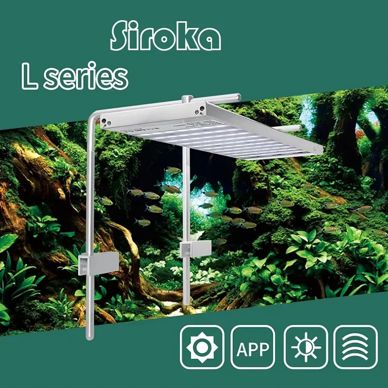 Lampu LED Akuarium Jepit 55W-1 - Aquarium Fish Sale ulasan dan harga
