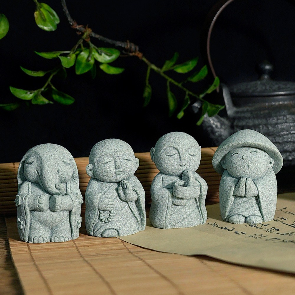 Patung Buddha Jepang Ornamen M - Aquarium Fish Japan ulasan dan harga
